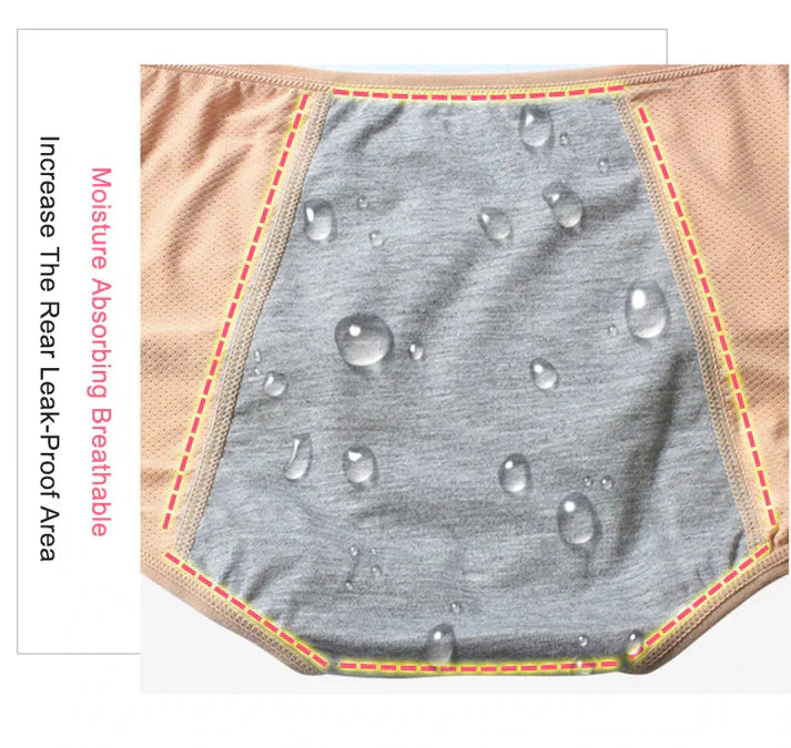 Seamless Anti-Leakage Menstrual Period, 100% Leak-Proof Panties