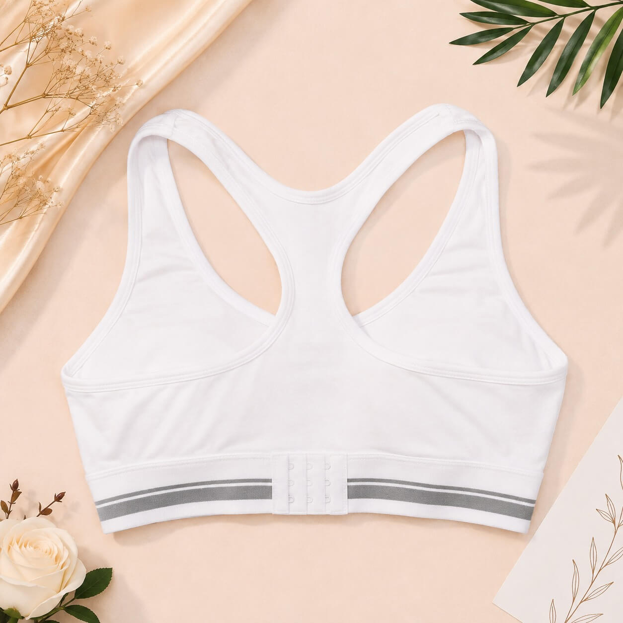 Front Zip Sports Bra