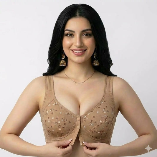 Front Open Comfort Bra – Natural Lift & Daily Support