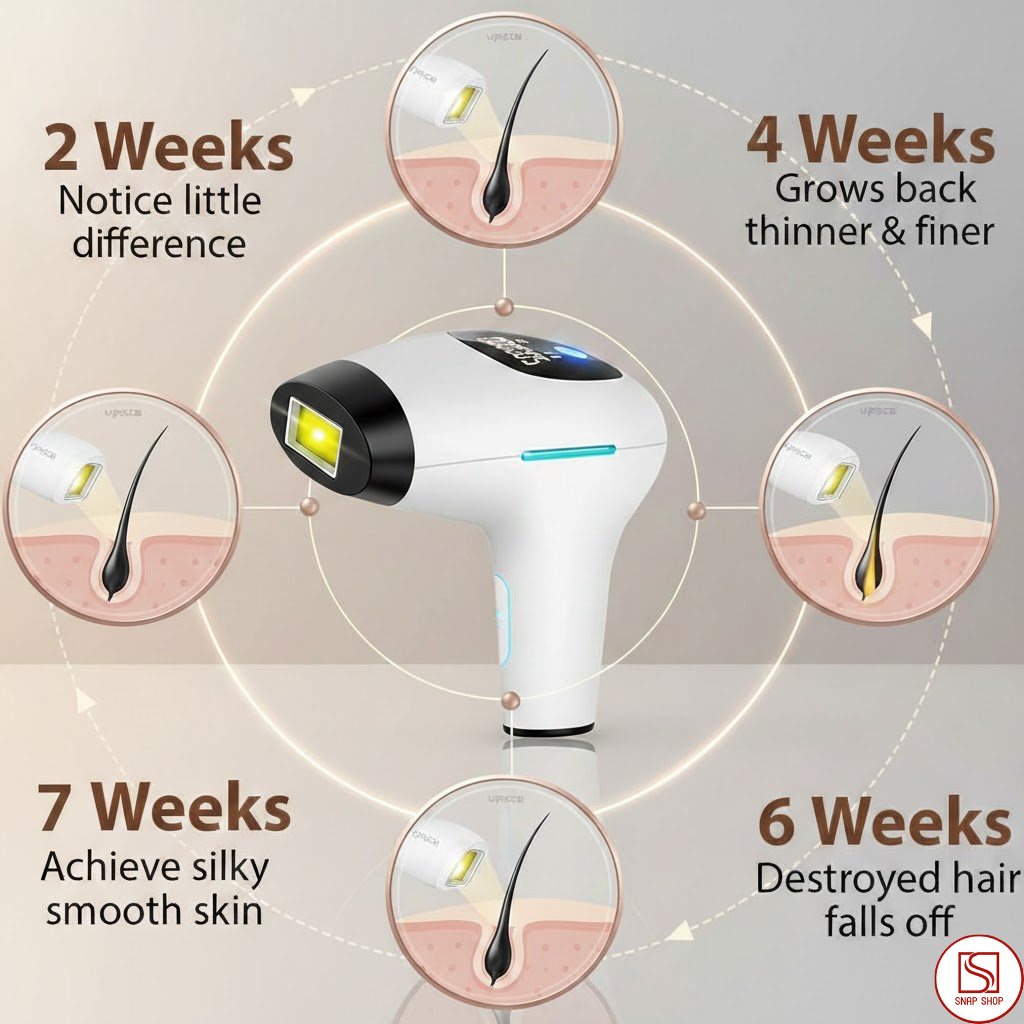 IPL permanent laser hair Removal device for Men and Women Full Body