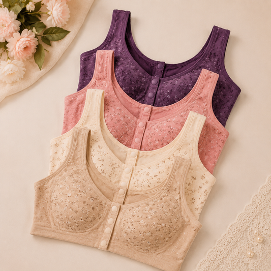 Front Open Comfort Bra – Natural Lift & Daily Support