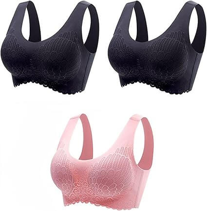 Thai Latex Bra 3-Piece Set | Wire Free Seamless Bra | صرف Rs.2349 میں – Rs.1998 کی بچت!