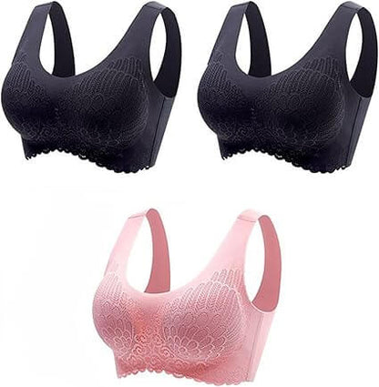 Thai Latex Bra 3-Piece Set | Wire Free Seamless Bra | صرف Rs.2349 میں – Rs.1998 کی بچت!