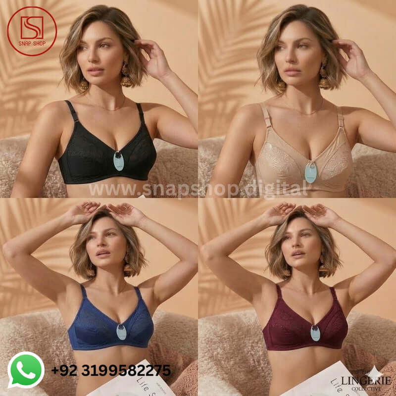 Elegant Lace Comfort Bra