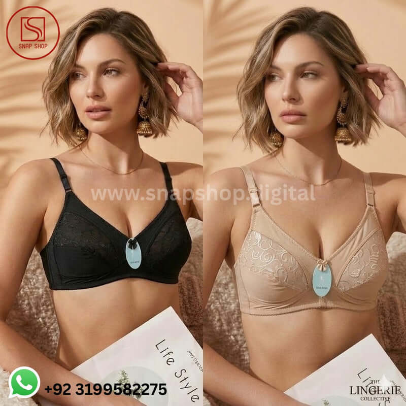 Elegant Lace Comfort Bra