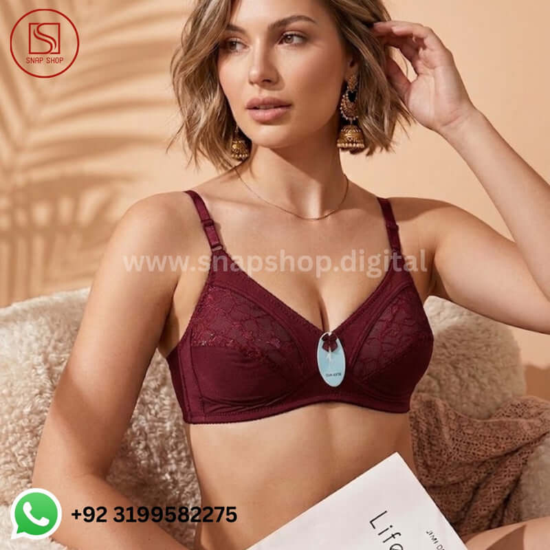Elegant Lace Comfort Bra
