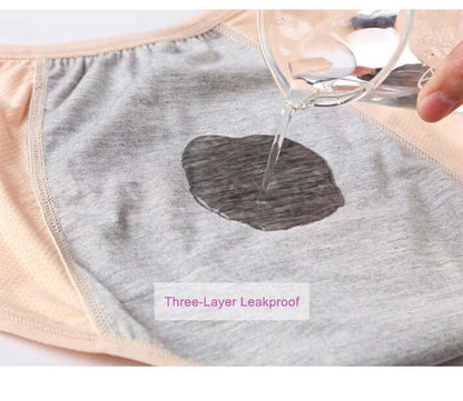 Seamless Anti-Leakage Menstrual Period, 100% Leak-Proof Panties