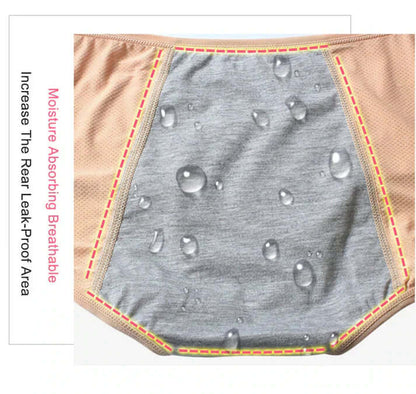Seamless Anti-Leakage Menstrual Period, 100% Leak-Proof Panties