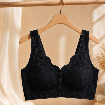 LaceEase Front Open Comfort Bra