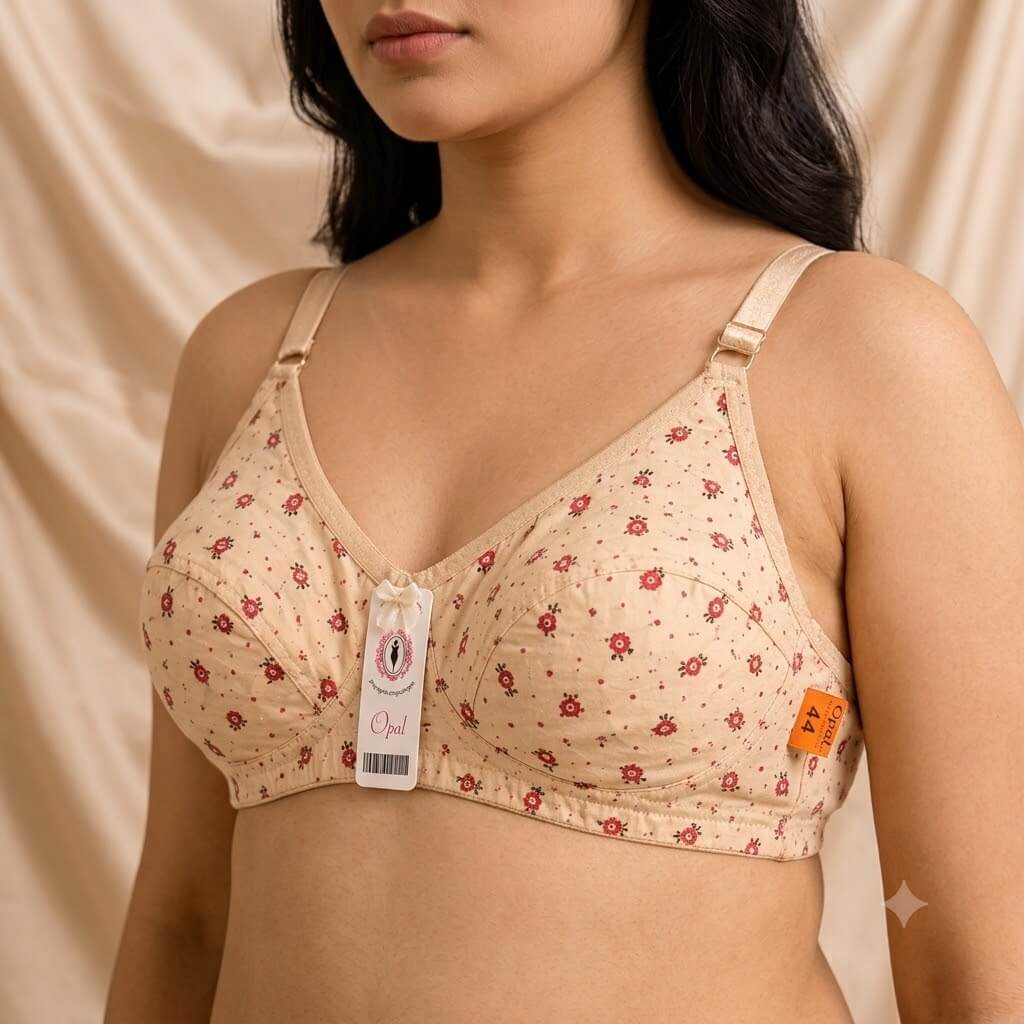 Soft Cotton Non-Wired Comfort Bra Pack of 4 & 6 | Snap Shop