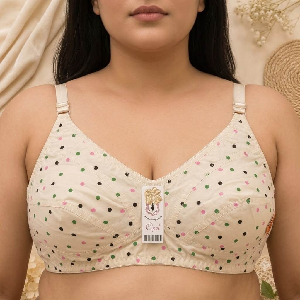 Soft Cotton Non-Wired Comfort Bra Pack of 4 & 6 | Snap Shop
