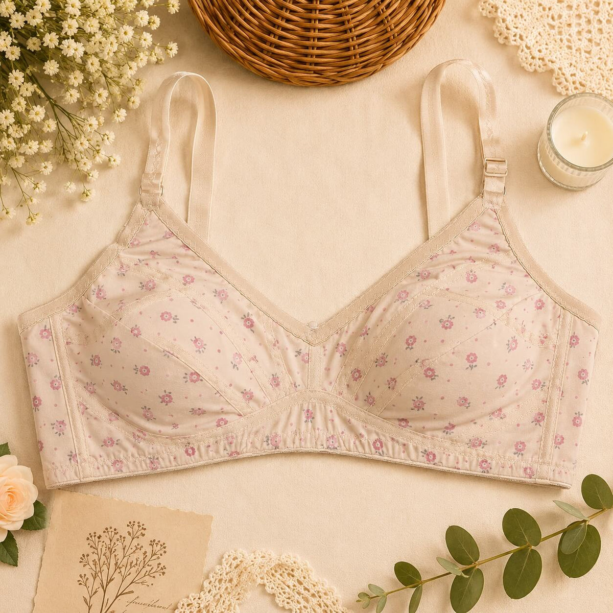 Soft Cotton Non-Wired Comfort Bra Pack of 4 & 6 | Snap Shop