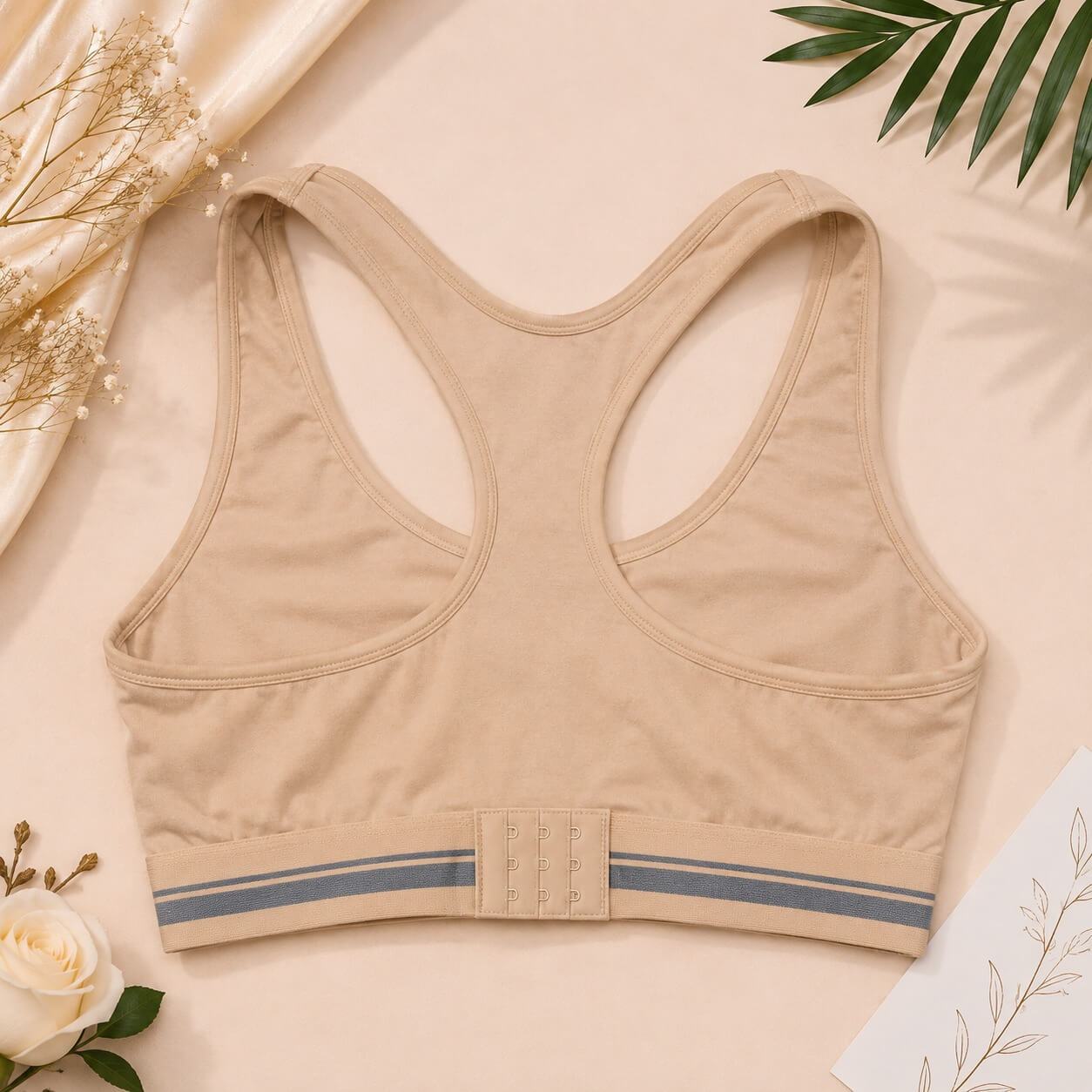 Front Zip Sports Bra