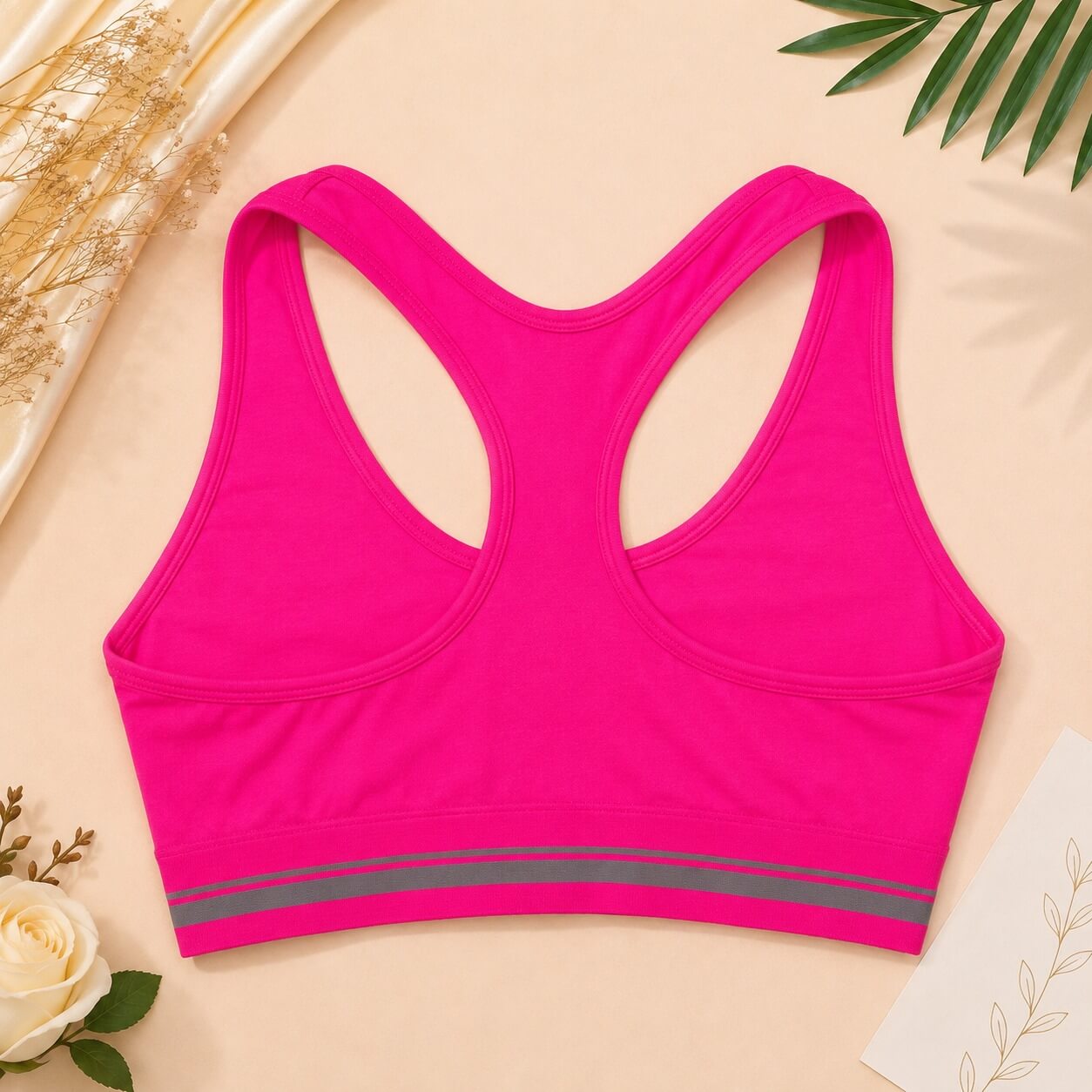 Front Zip Sports Bra