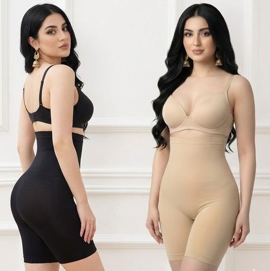 "Seamless High Waist Body Shaper — 2 Piece Bundle | بہترین ڈیل" SAVE RS  600